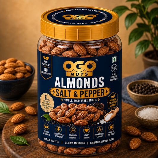 Salt & Pepper Almonds 250g