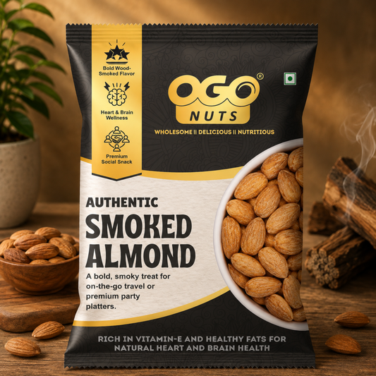Smoked Almonds 20g (PACK OF 6)