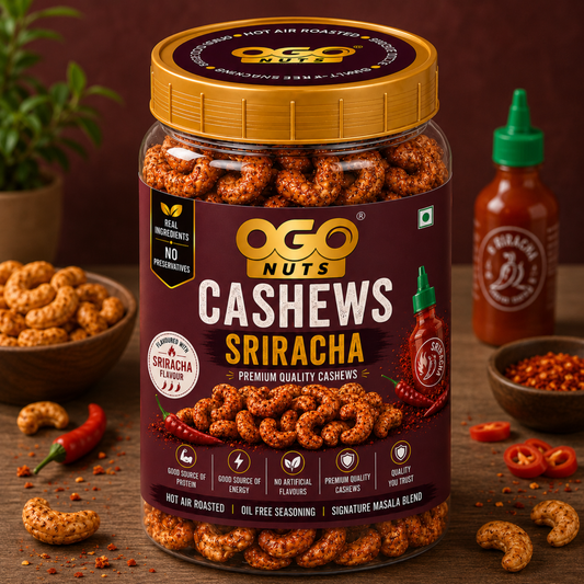 Sriracha Cashews 250g
